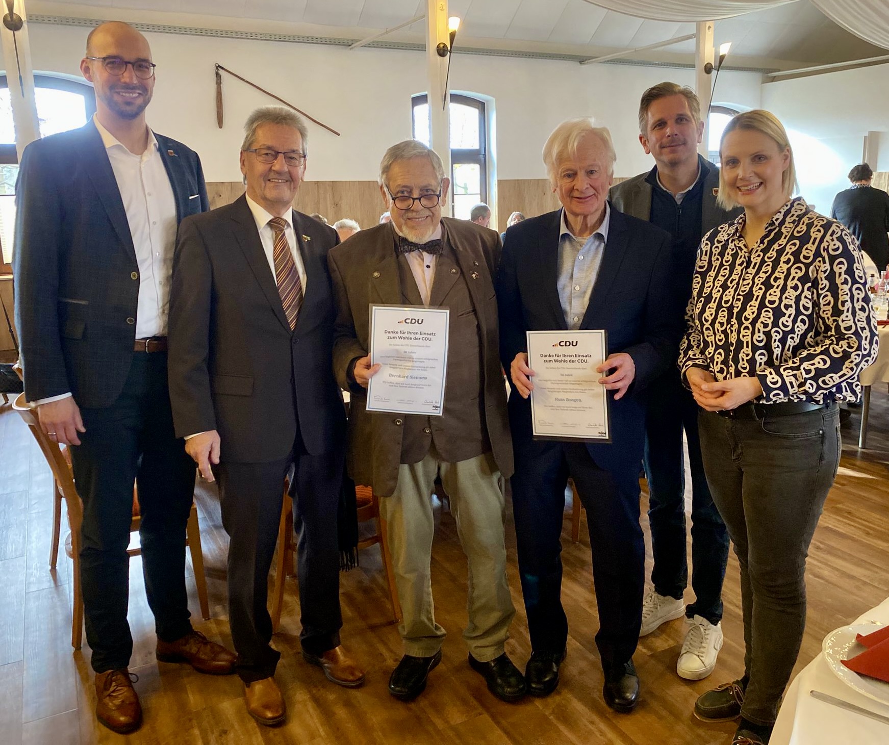 Ludger Staymann, Gnter Helbig, Bernhard Siemons, Hans Bongen, Sascha van Beek, Charlotte Quik